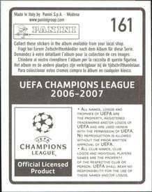 2006-07 Panini UEFA Champions League Stickers #161 Daniel van Buyten Back