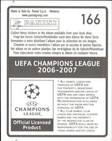 2006-07 Panini UEFA Champions League Stickers #166 Sebastian Deisler Back