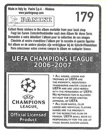 2006-07 Panini UEFA Champions League Stickers #179 Naldo Back
