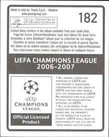 2006-07 Panini UEFA Champions League Stickers #182 Christian Schulz Back