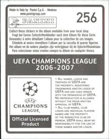 2006-07 Panini UEFA Champions League Stickers #256 Yannick Djalo Back