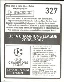2006-07 Panini UEFA Champions League Stickers #327 Michalis Konstantinou Back