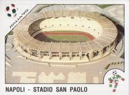 1990 Panini Italia '90 World Cup Stickers #13 Stadio San Paolo Front