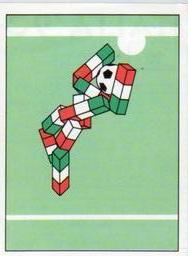 1990 Panini Italia '90 World Cup Stickers #15 Ciao Front