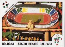 1990 Panini Italia '90 World Cup Stickers #24 Stadio Renato Dall'Ara Front