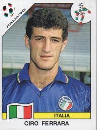 1990 Panini Italia '90 World Cup Stickers #45 Ciro Ferrara Front