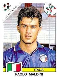 1990 Panini Italia '90 World Cup Stickers #46 Paolo Maldini Front