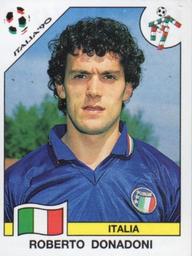 1990 Panini Italia '90 World Cup Stickers #52 Roberto Donadoni Front