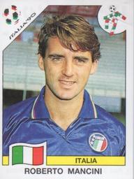 1990 Panini Italia '90 World Cup Stickers #56 Roberto Mancini Front