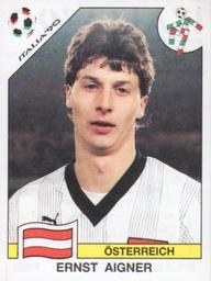 1990 Panini Italia '90 World Cup Stickers #63 Ernst Aigner Front