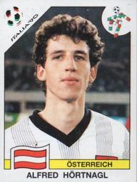 1990 Panini Italia '90 World Cup Stickers #69 Alfred Hortnagl Front