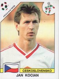 1990 Panini Italia '90 World Cup Stickers #83 Jan Kocian Front