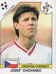 1990 Panini Italia '90 World Cup Stickers #87 Jozef Chovanec Front