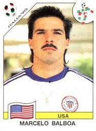 1990 Panini Italia '90 World Cup Stickers #99 Marcelo Balboa Front