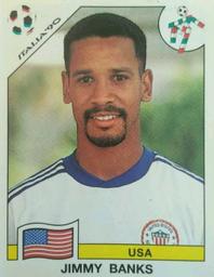 1990 Panini Italia '90 World Cup Stickers #100 Jimmy Banks Front