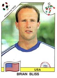 1990 Panini Italia '90 World Cup Stickers #105 Brian Bliss Front