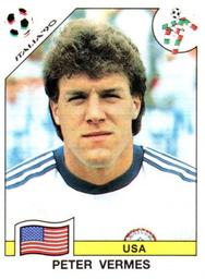 1990 Panini Italia '90 World Cup Stickers #112 Peter Vermes Front