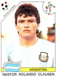 1990 Panini Italia '90 World Cup Stickers #118 Nestor Rolando Clausen Front