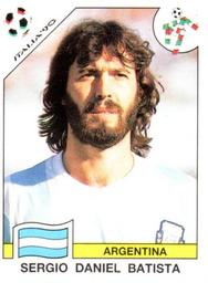 1990 Panini Italia '90 World Cup Stickers #124 Sergio Daniel Batista Front