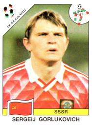1990 Panini Italia '90 World Cup Stickers #138 Sergeij Gorlukovich Front