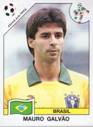 1990 Panini Italia '90 World Cup Stickers #196 Mauro Galvao Front