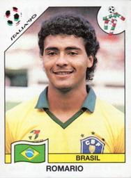 1990 Panini Italia '90 World Cup Stickers #208 Romario Front
