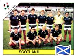 1990 Panini Italia '90 World Cup Stickers #213 Scotland Team Group Front