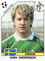 1990 Panini Italia '90 World Cup Stickers #231 Sven Andersson Front