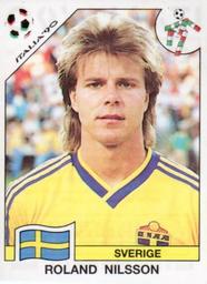 1990 Panini Italia '90 World Cup Stickers #233 Roland Nilsson Front