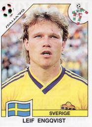 1990 Panini Italia '90 World Cup Stickers #240 Leif Engqvist Front