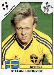 1990 Panini Italia '90 World Cup Stickers #247 Stefan Lindqvist Front