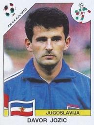 1990 Panini Italia '90 World Cup Stickers #272 Davor Jozic Front