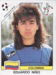 1990 Panini Italia '90 World Cup Stickers #288 Eduardo Nino Front