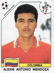 1990 Panini Italia '90 World Cup Stickers #295 Alexis Antonio Mendoza Front