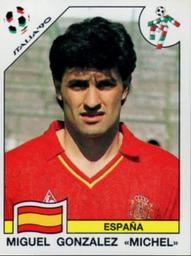 1990 Panini Italia '90 World Cup Stickers #355 Miguel Gonzalez 