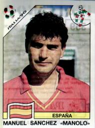 1990 Panini Italia '90 World Cup Stickers #359 Manuel 