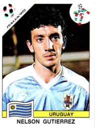 1990 Panini Italia '90 World Cup Stickers #368 Nelson Gutierrez Front