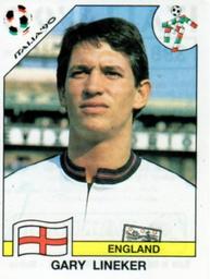 1990 Panini Italia '90 World Cup Stickers #399 Gary Lineker Front