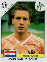 1990 Panini Italia '90 World Cup Stickers #414 John van 't Schip Front
