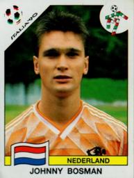 1990 Panini Italia '90 World Cup Stickers #415 Johnny Bosman Front