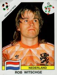 1990 Panini Italia '90 World Cup Stickers #419 Rob Witschge Front