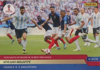 2018 Panini Instant FIFA World Cup #266 Kylian Mbappé Front