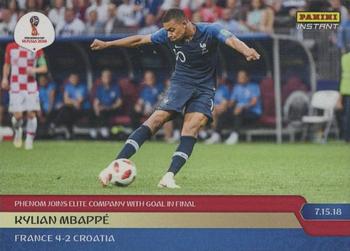 2018 Panini Instant FIFA World Cup #282 Kylian Mbappé Front