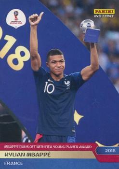 2018 Panini Instant FIFA World Cup #298 Kylian Mbappé Front