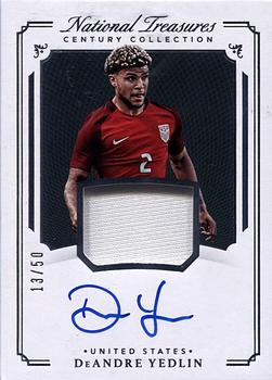 2018 Panini National Treasures - Century Collection Material Autographs #CC-DAY DeAndre Yedlin Front