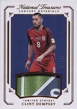 2018 Panini National Treasures - Century Materials Bronze #CE-CD Clint Dempsey Front