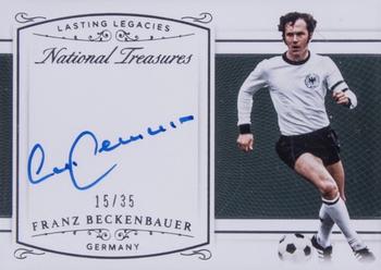 2018 Panini National Treasures - Lasting Legacies Autographs #LL-FB Franz Beckenbauer Front