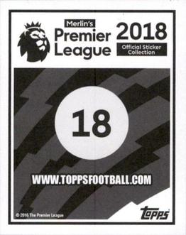 2017-18 Merlin Premier League 2018 #18 Club Emblem Back