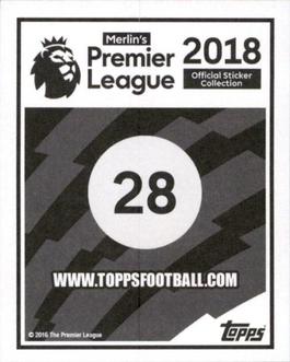 2017-18 Merlin Premier League 2018 #28 Granit Xhaka Back
