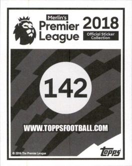 2017-18 Merlin Premier League 2018 #142 Nathaniel Clyne Back